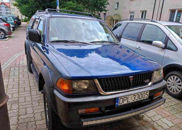 Mitsubishi Pajero cena 7500 przebieg: 217200, rok produkcji 1999 z Polkowice małe 106